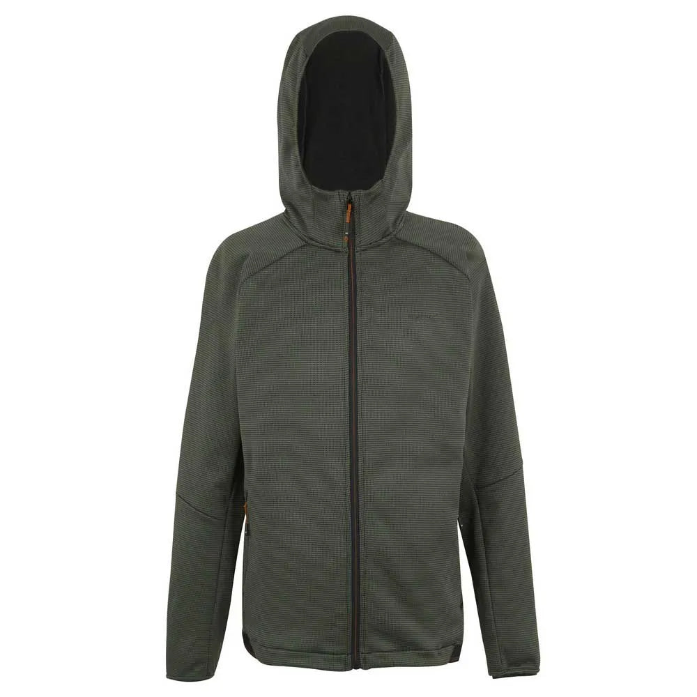 Olive Night - Front - Regatta Mens Everet Fleece Jacket