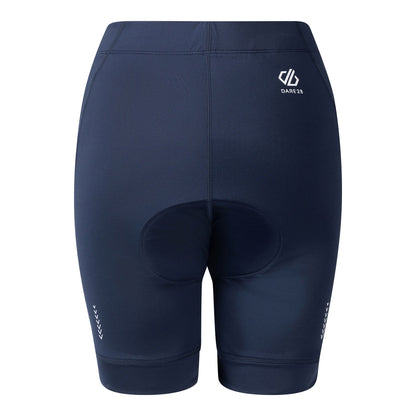 Navy - Back - Dare 2B Womens-Ladies Prompt ll Cycling Shorts