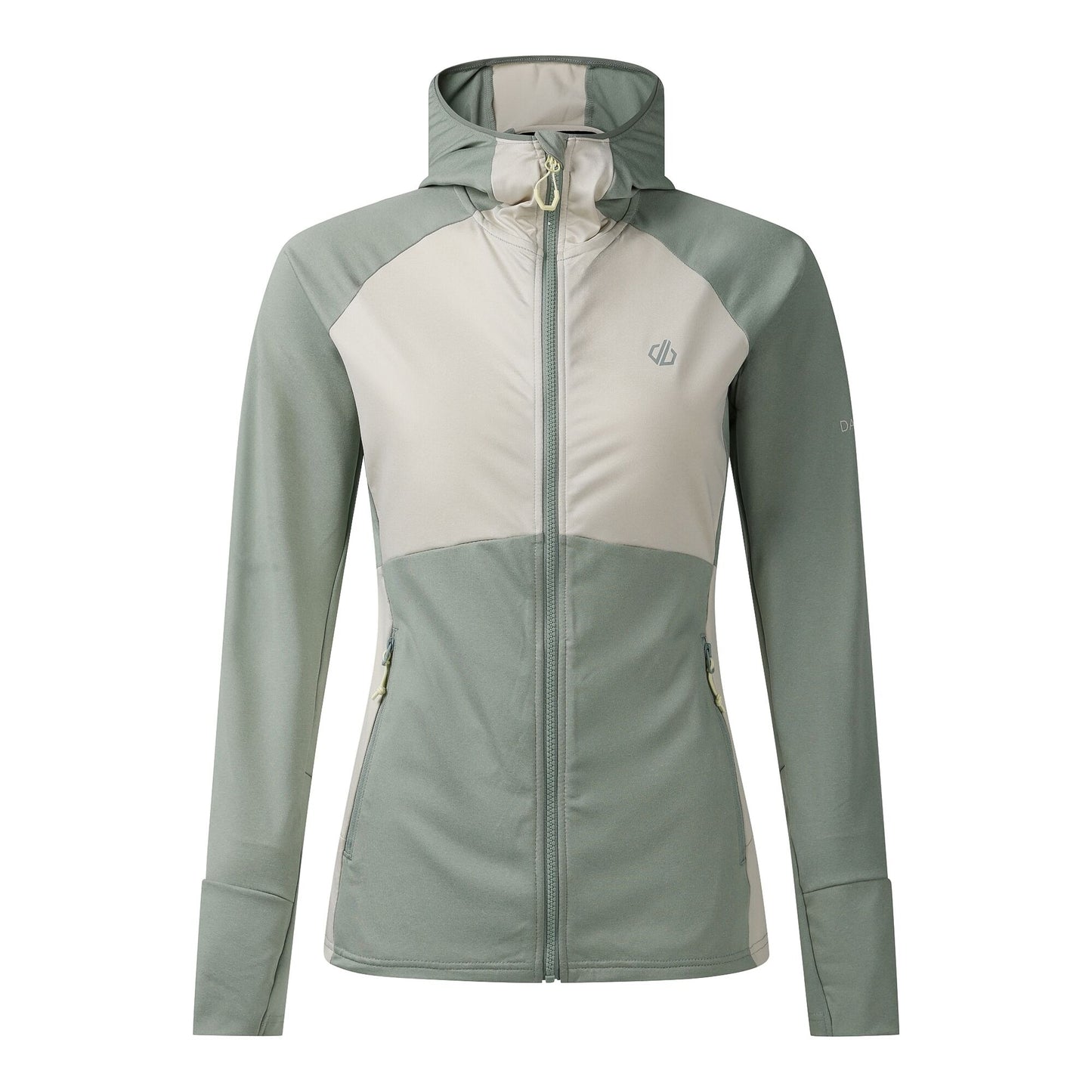 Glacier Green - Front - Dare 2B Womens-Ladies Emerging III Stretch Midlayer