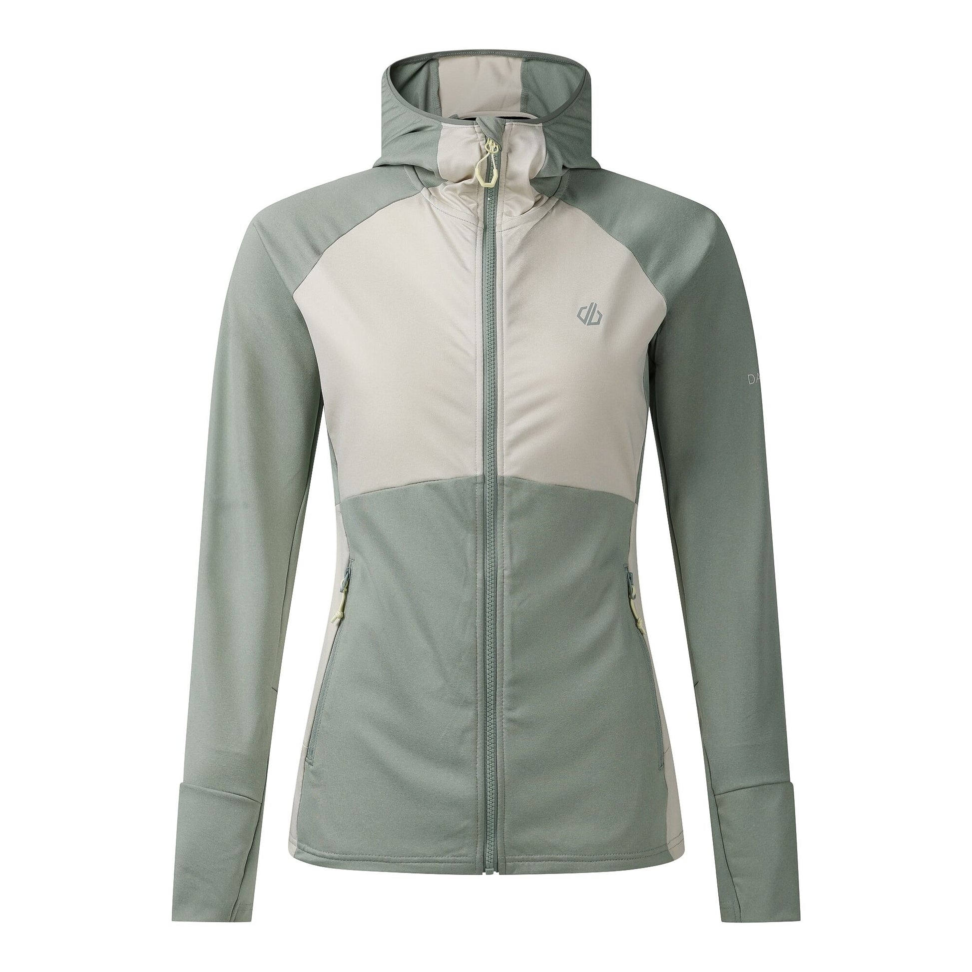 Glacier Green - Front - Dare 2B Womens-Ladies Emerging III Stretch Midlayer