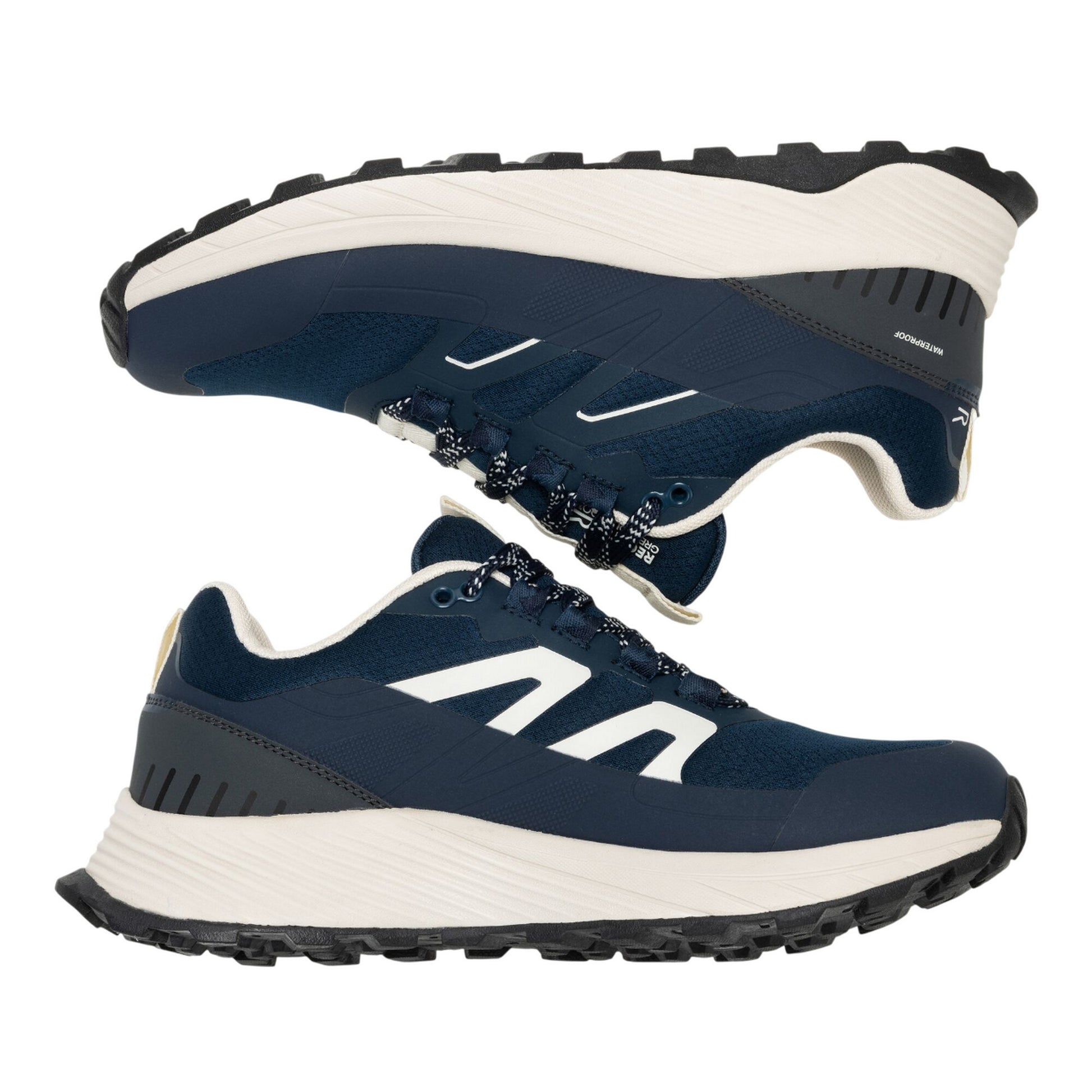 Moonlight Denim-Light Vanilla - Pack Shot - Regatta Womens-Ladies Ravika Trainers
