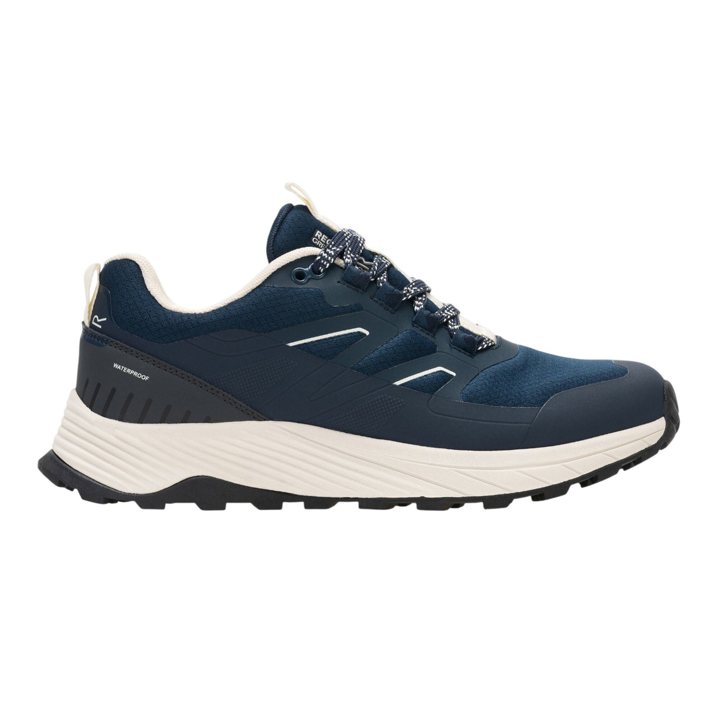 Moonlight Denim-Light Vanilla - Side - Regatta Womens-Ladies Ravika Trainers