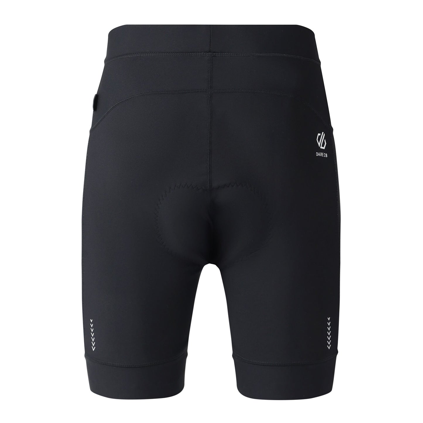 Black - Back - Dare 2B Mens Ecliptic III Cycling Shorts