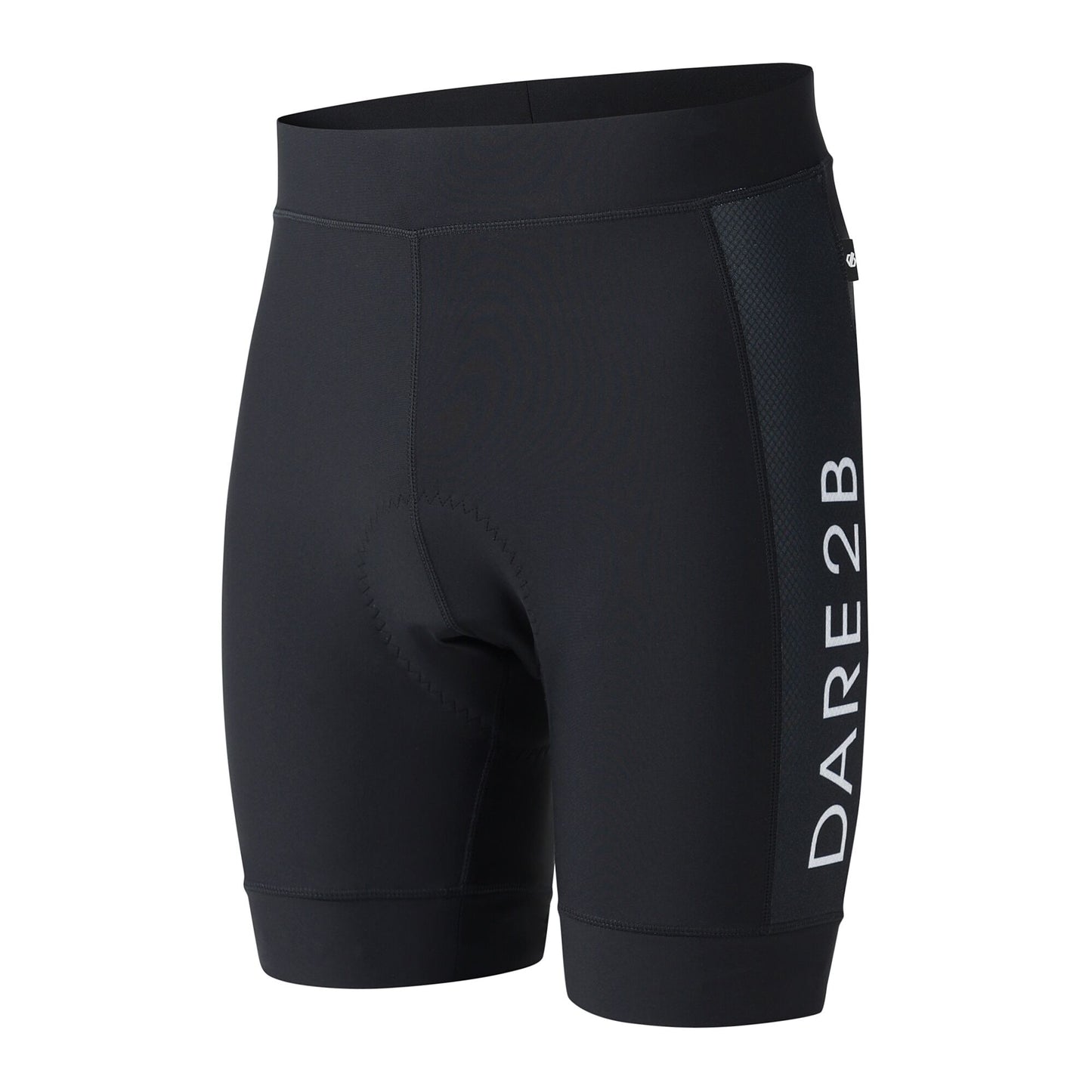 Black - Side - Dare 2B Mens Ecliptic III Cycling Shorts