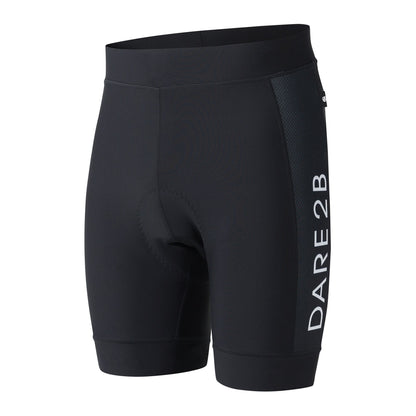 Black - Side - Dare 2B Mens Ecliptic III Cycling Shorts