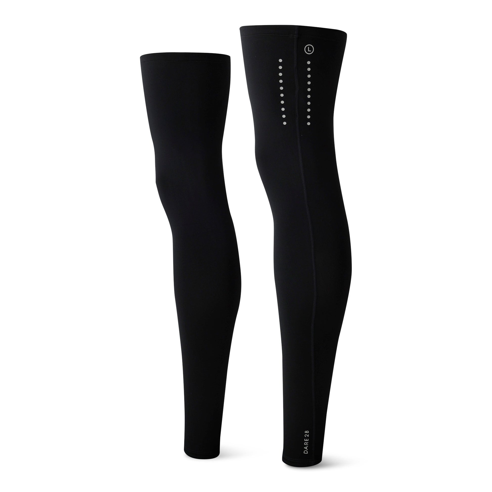 Black - Back - Dare 2B Womens-Ladies Leg Warmers