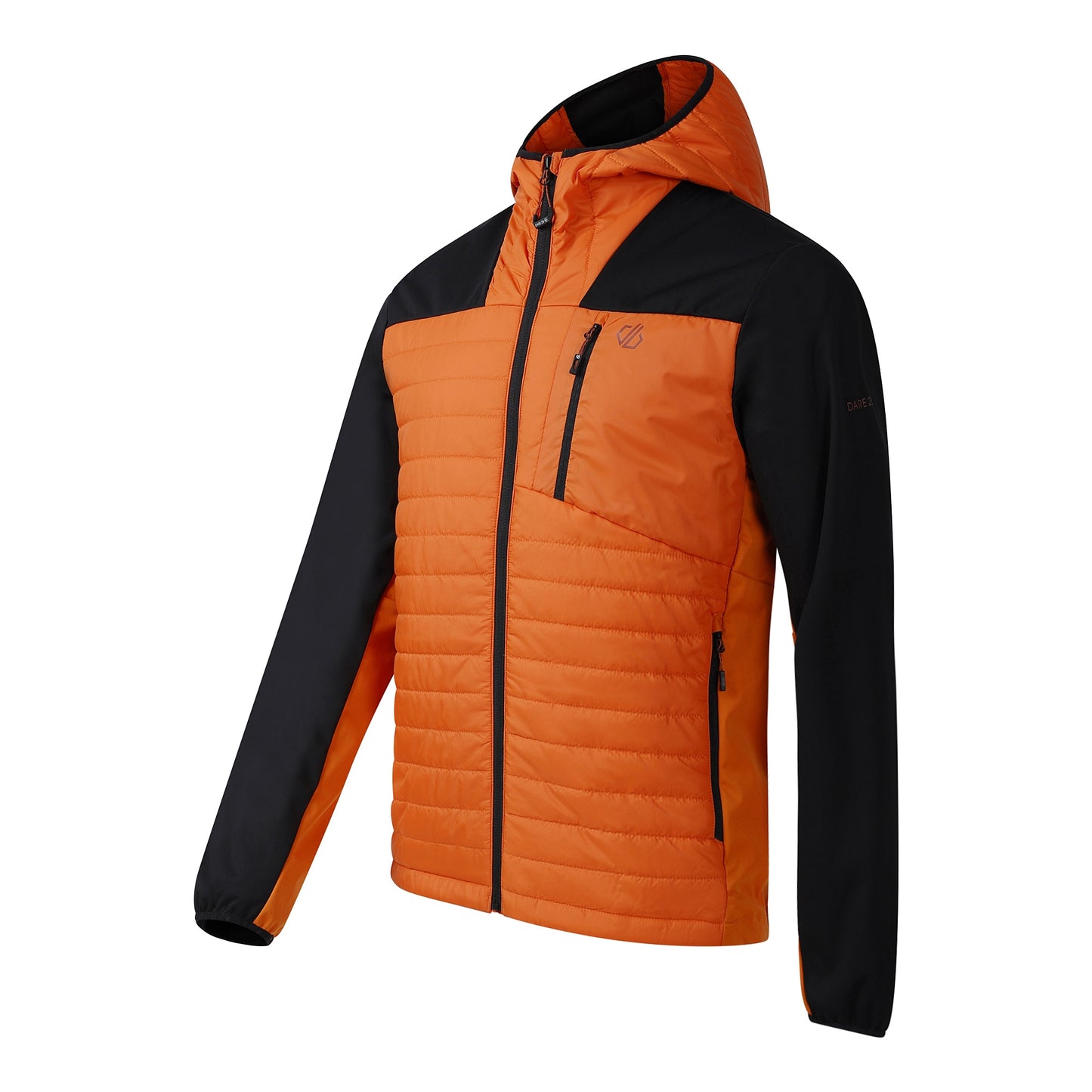 Burnt Orange - Side - Dare 2B Mens Mountaineer Soft Shell Jacket