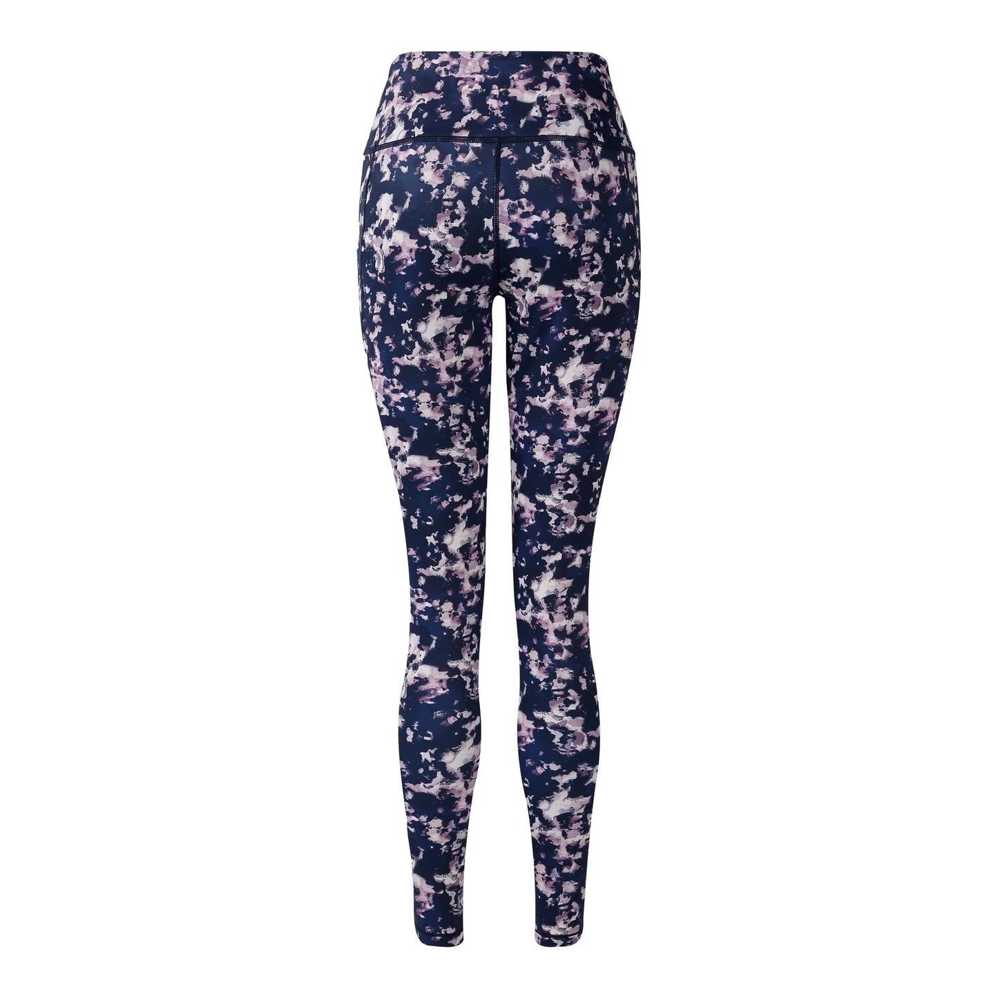 Navy - Back - Dare 2B Womens-Ladies Influential II Ink Print Leggings