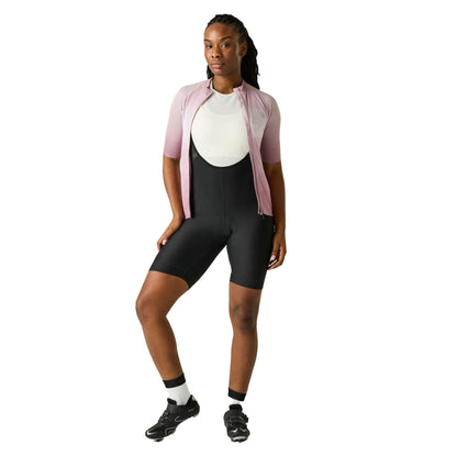 Mauve Shadow - Pack Shot - Dare 2B Womens-Ladies Lightning Gradient Print Half-Sleeved Cycling Jersey