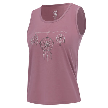 Dusky Orchid - Side - Dare 2B Womens-Ladies Dreamcatcher Tank Top