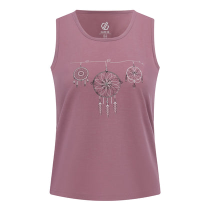 Dusky Orchid - Front - Dare 2B Womens-Ladies Dreamcatcher Tank Top