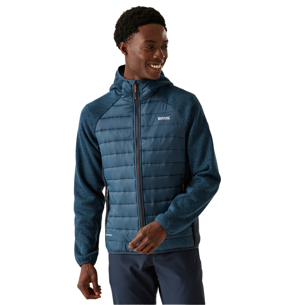 Moonlight Denim-Navy - Side - Regatta Mens Newhill Hybrid Jacket