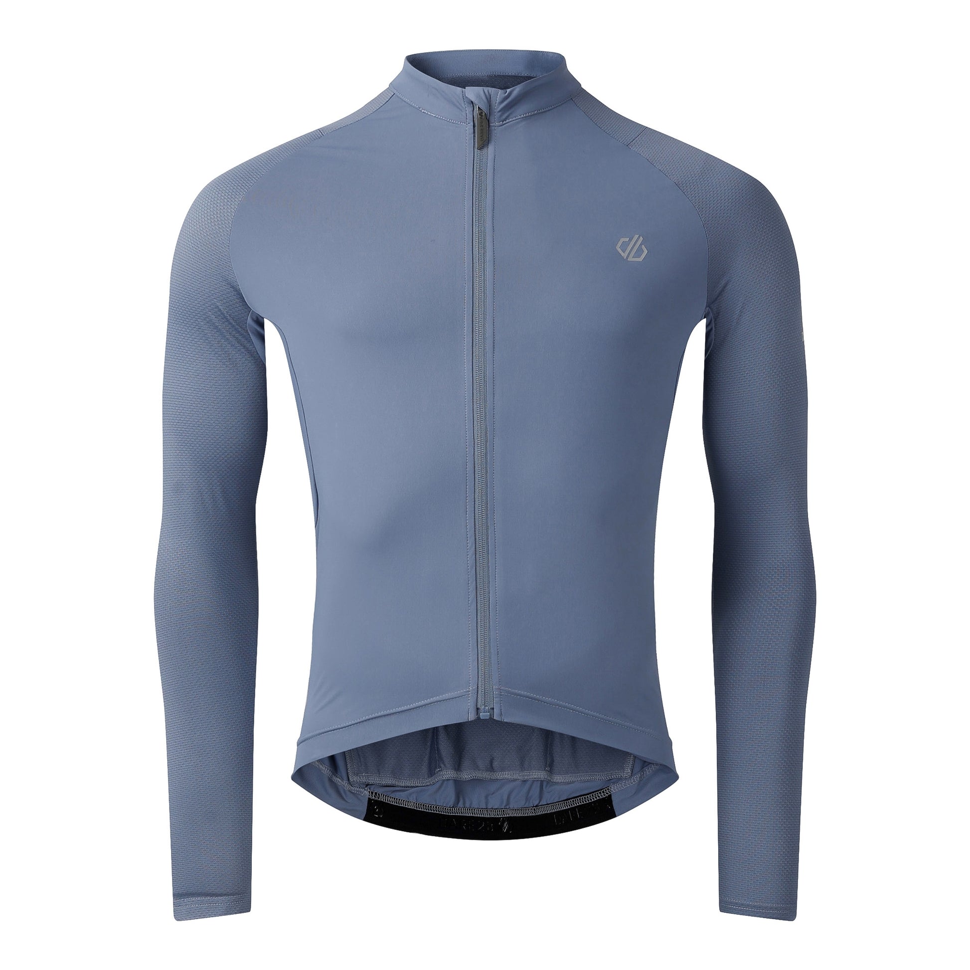 Mercury - Front - Dare 2B Mens Lightning Long-Sleeved Cycling Jersey