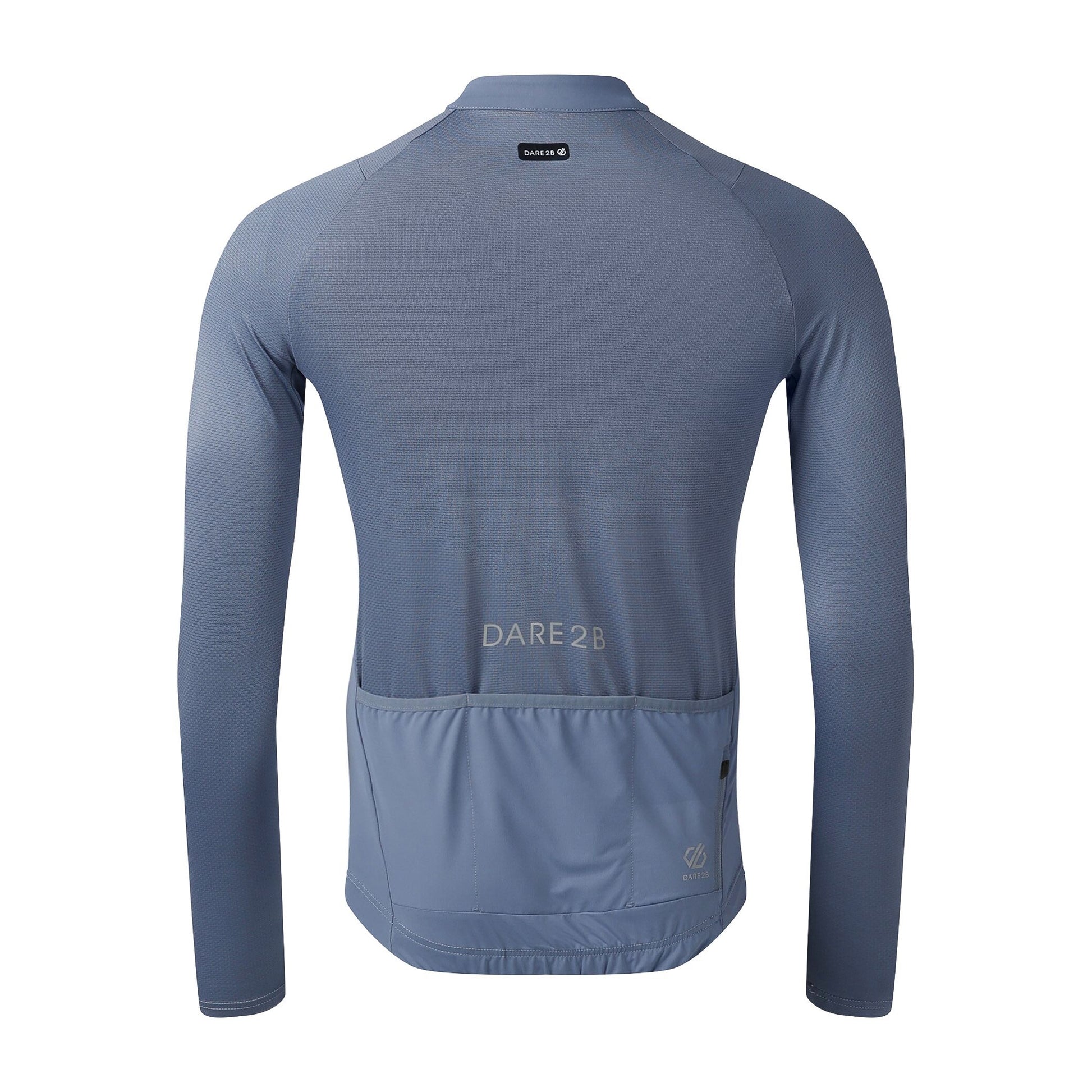 Mercury - Back - Dare 2B Mens Lightning Long-Sleeved Cycling Jersey