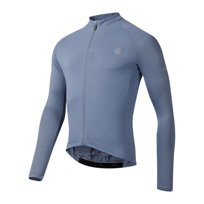 Mercury - Side - Dare 2B Mens Lightning Long-Sleeved Cycling Jersey