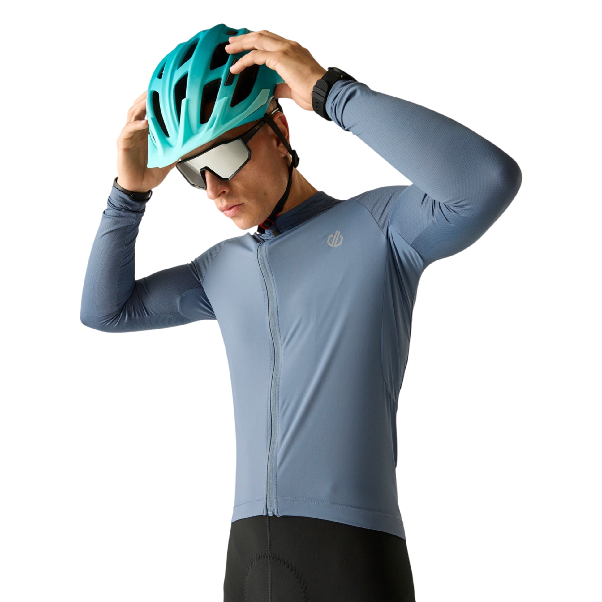 Mercury - Lifestyle - Dare 2B Mens Lightning Long-Sleeved Cycling Jersey