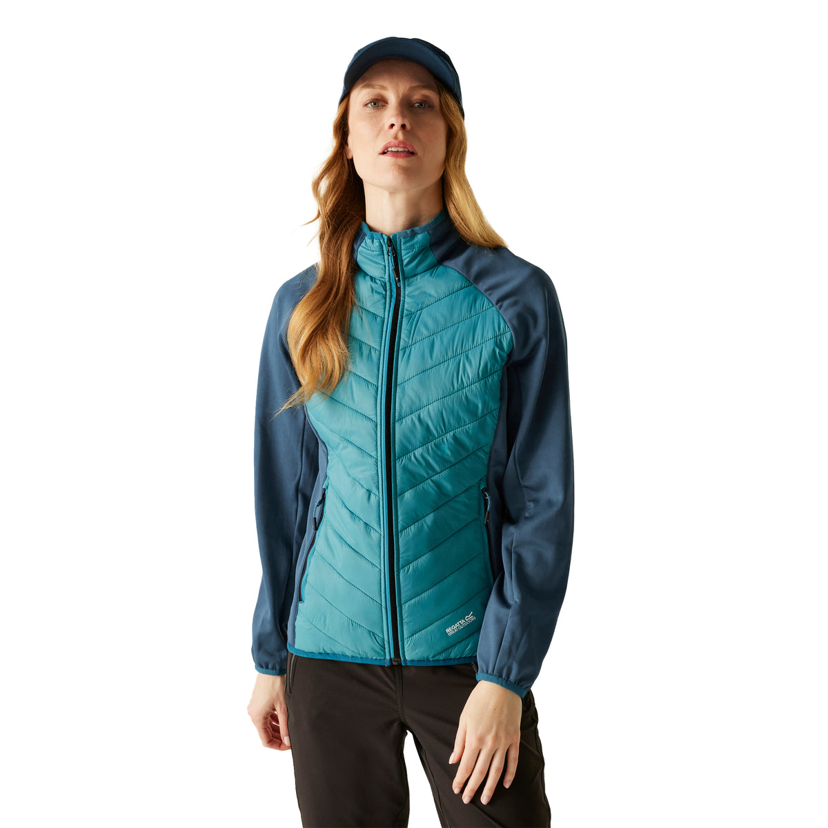 Storm Blue-Moroccan Blue - Lifestyle - Regatta Womens-Ladies Carletta 3 in 1 Jacket