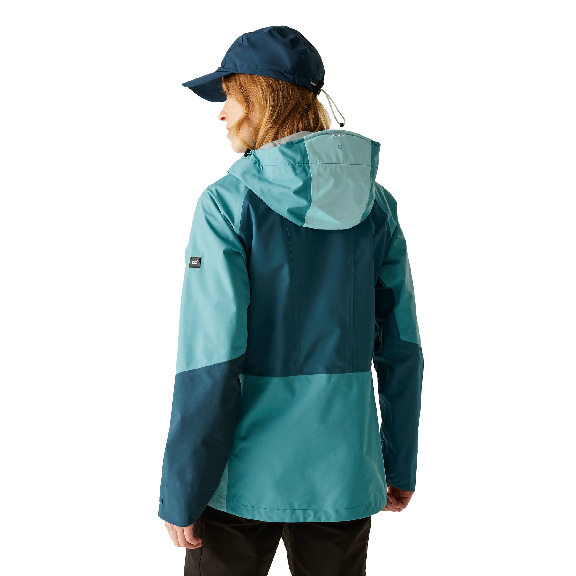 Storm Blue-Moroccan Blue - Pack Shot - Regatta Womens-Ladies Carletta 3 in 1 Jacket