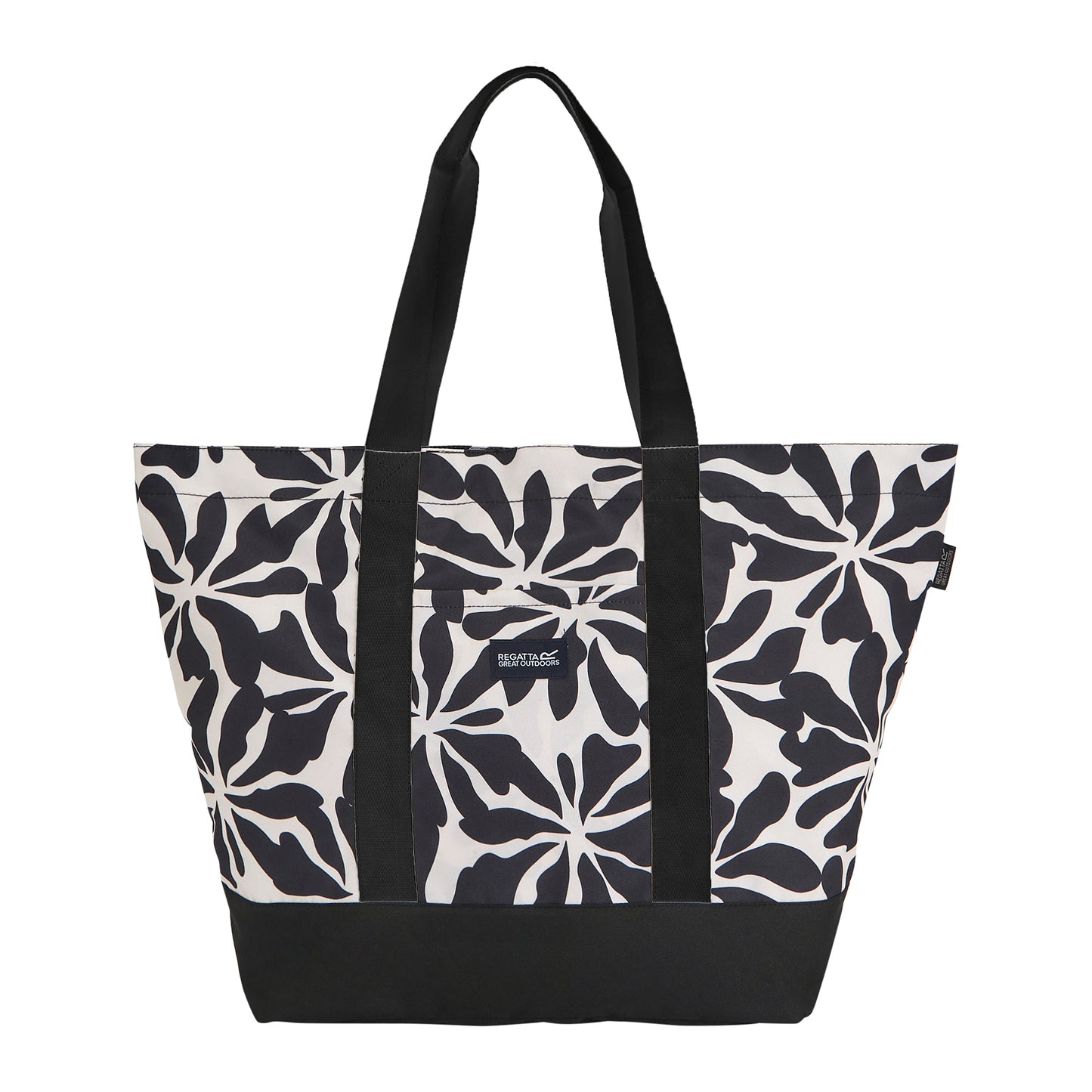 Multicoloured - Front - Regatta Boulder Floral Pattern Beach Tote Bag