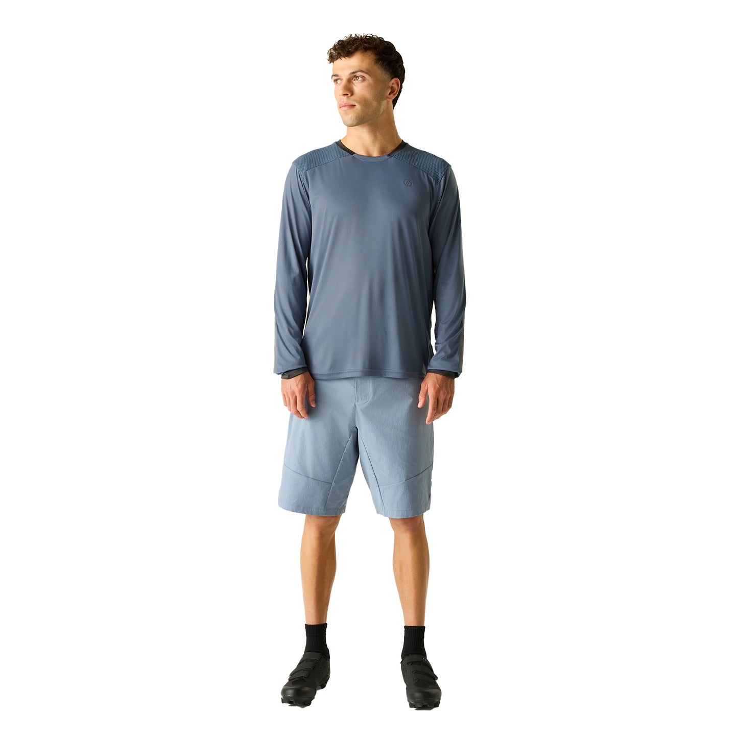 Mercury - Pack Shot - Dare 2B Mens Trackstand Ace Long-Sleeved T-Shirt