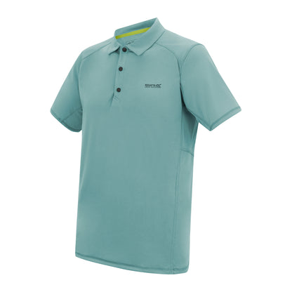 Arctic - Side - Regatta Mens Virda Logo Polo Shirt