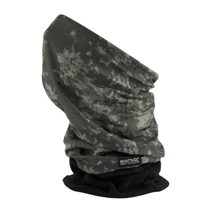 Olive Night - Front - Regatta Multitube II Camo Snood