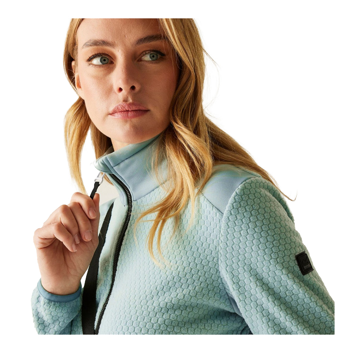Green Haze - Side - Regatta Womens-Ladies Ened Fleece Jacket