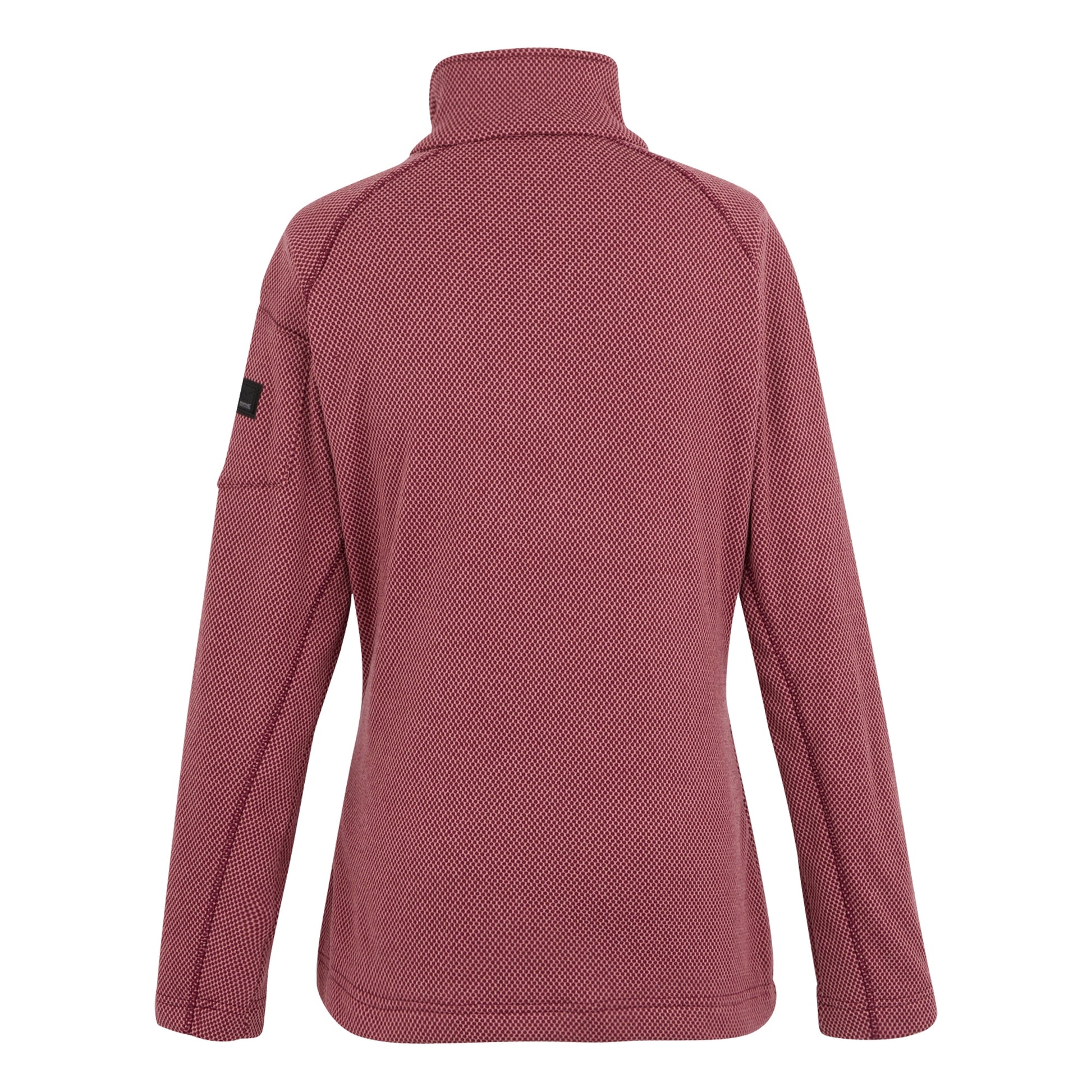 Dark Pimento-Dusty Rose - Back - Regatta Womens-Ladies Liliena Fleece Jacket