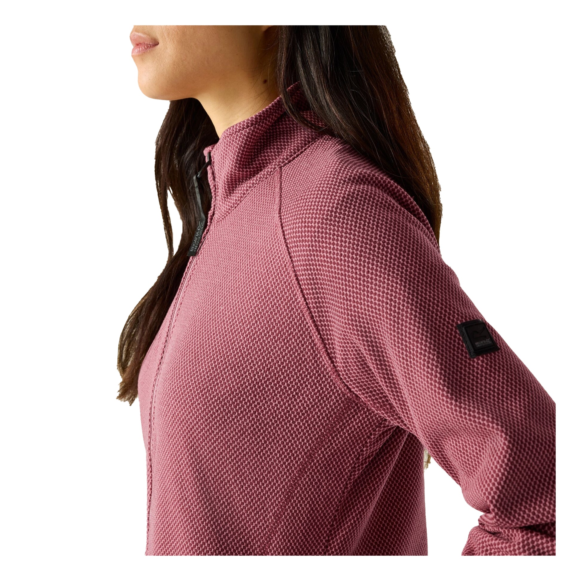 Dark Pimento-Dusty Rose - Lifestyle - Regatta Womens-Ladies Liliena Fleece Jacket
