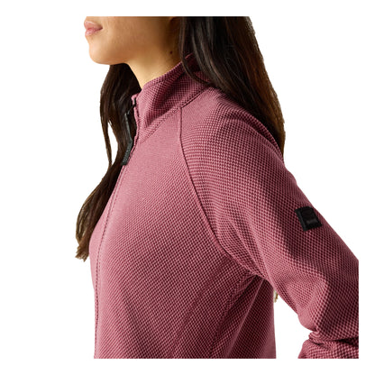 Dark Pimento-Dusty Rose - Lifestyle - Regatta Womens-Ladies Liliena Fleece Jacket