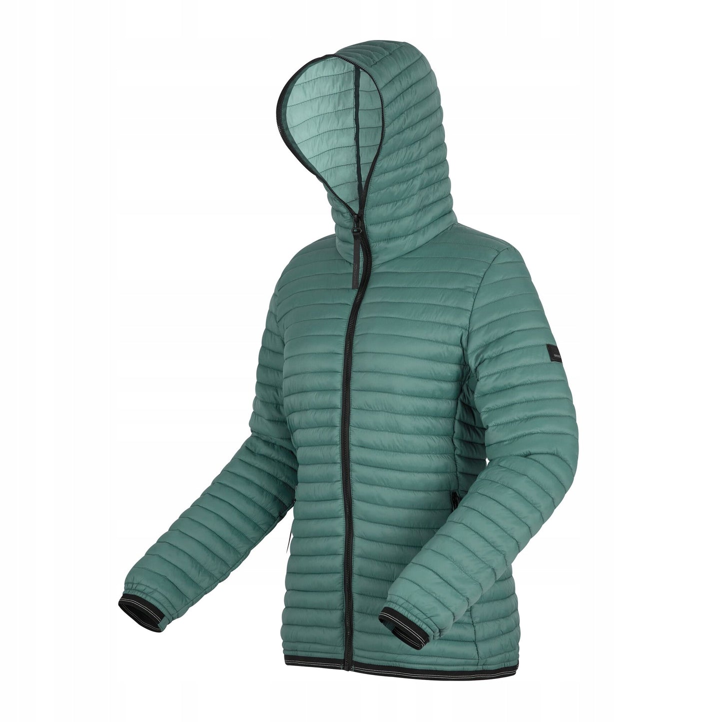 Spruce Green - Side - Regatta Womens-Ladies Rigain Padded Jacket