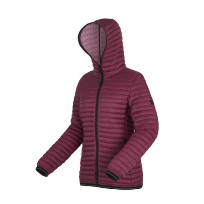 Dark Pimento - Side - Regatta Womens-Ladies Rigain Padded Jacket