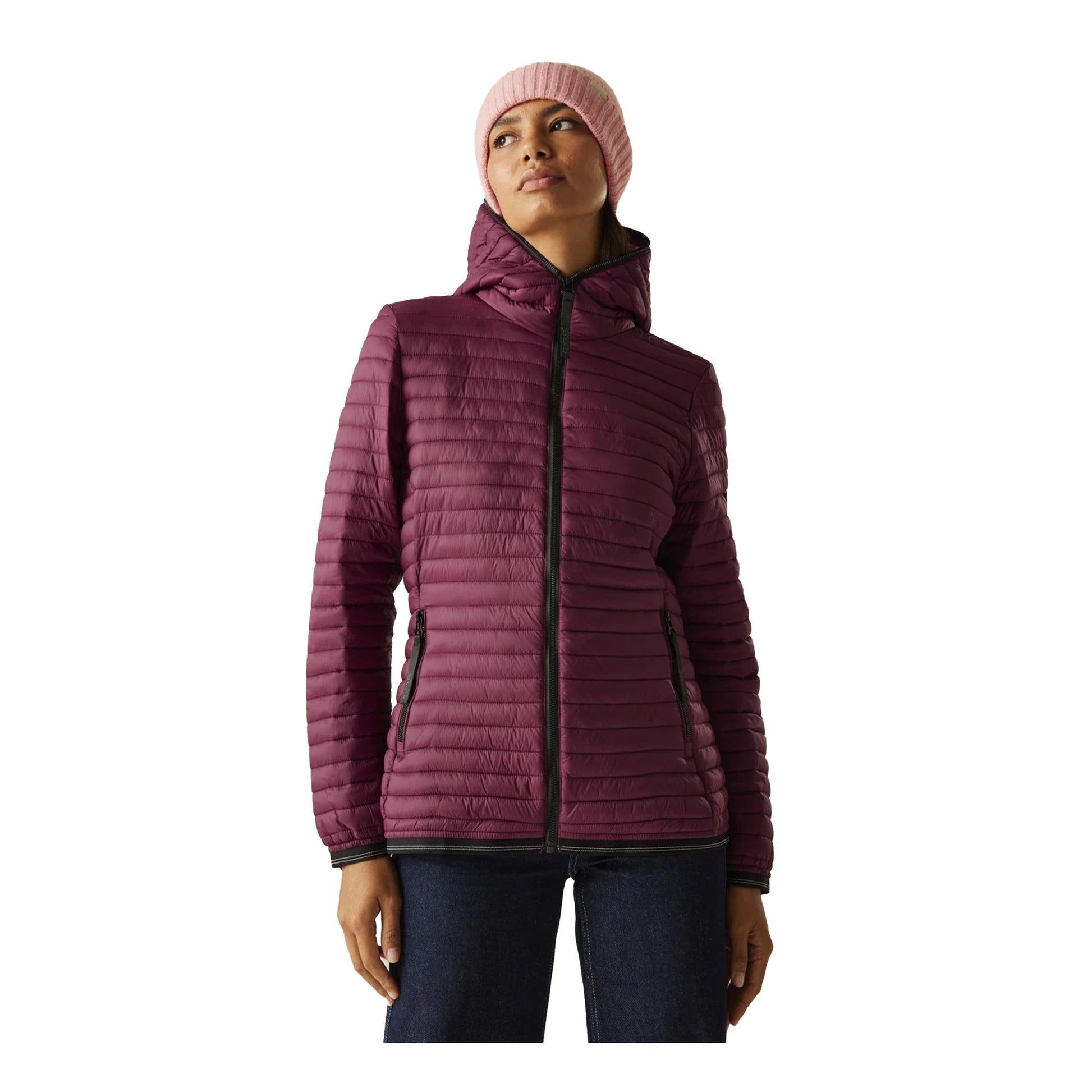 Dark Pimento - Lifestyle - Regatta Womens-Ladies Rigain Padded Jacket