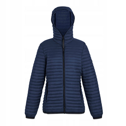 Navy - Front - Regatta Womens-Ladies Rigain Padded Jacket