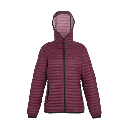 Dark Pimento - Front - Regatta Womens-Ladies Rigain Padded Jacket