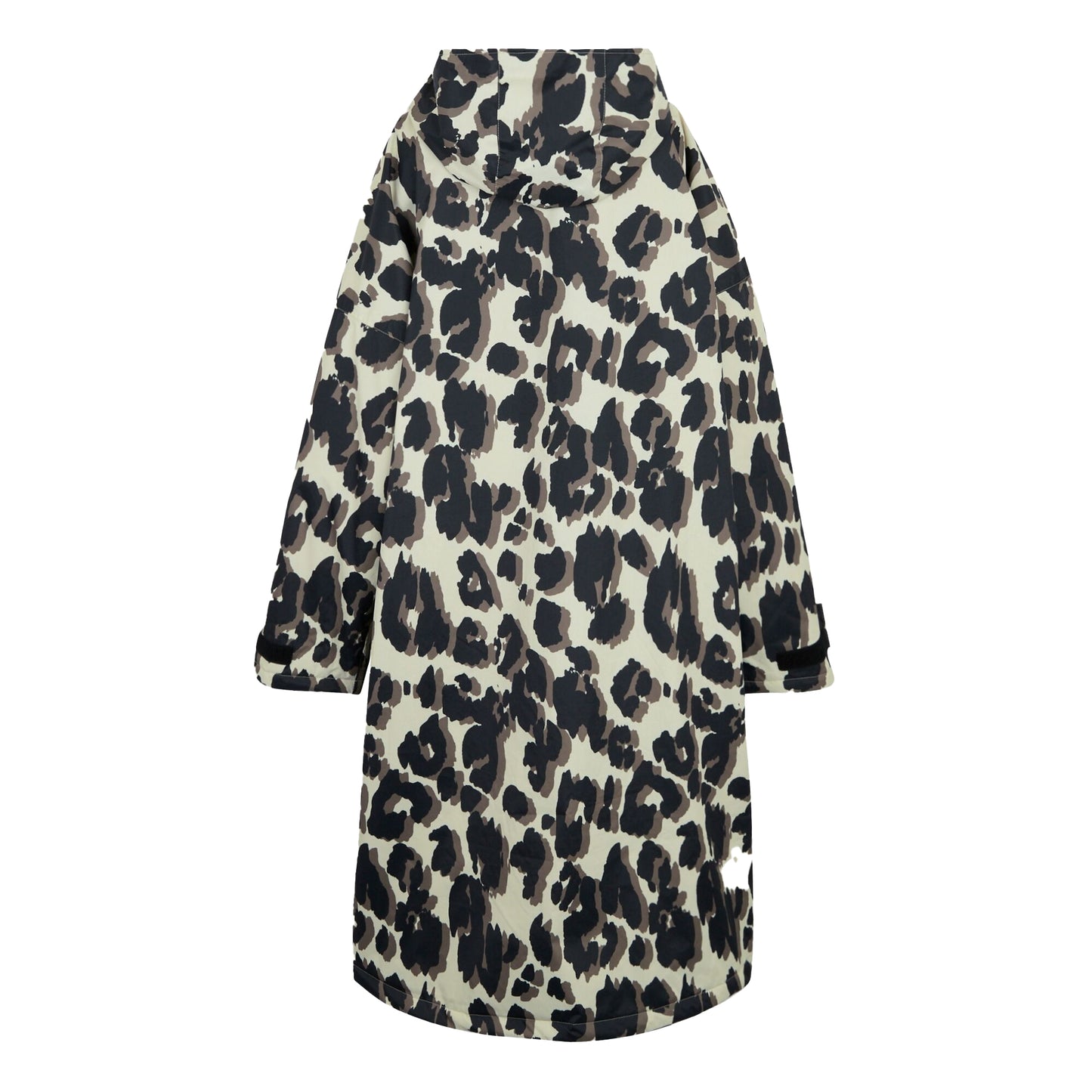 Multicoloured - Back - Regatta Unisex Adult Changing Leopard Print Robe
