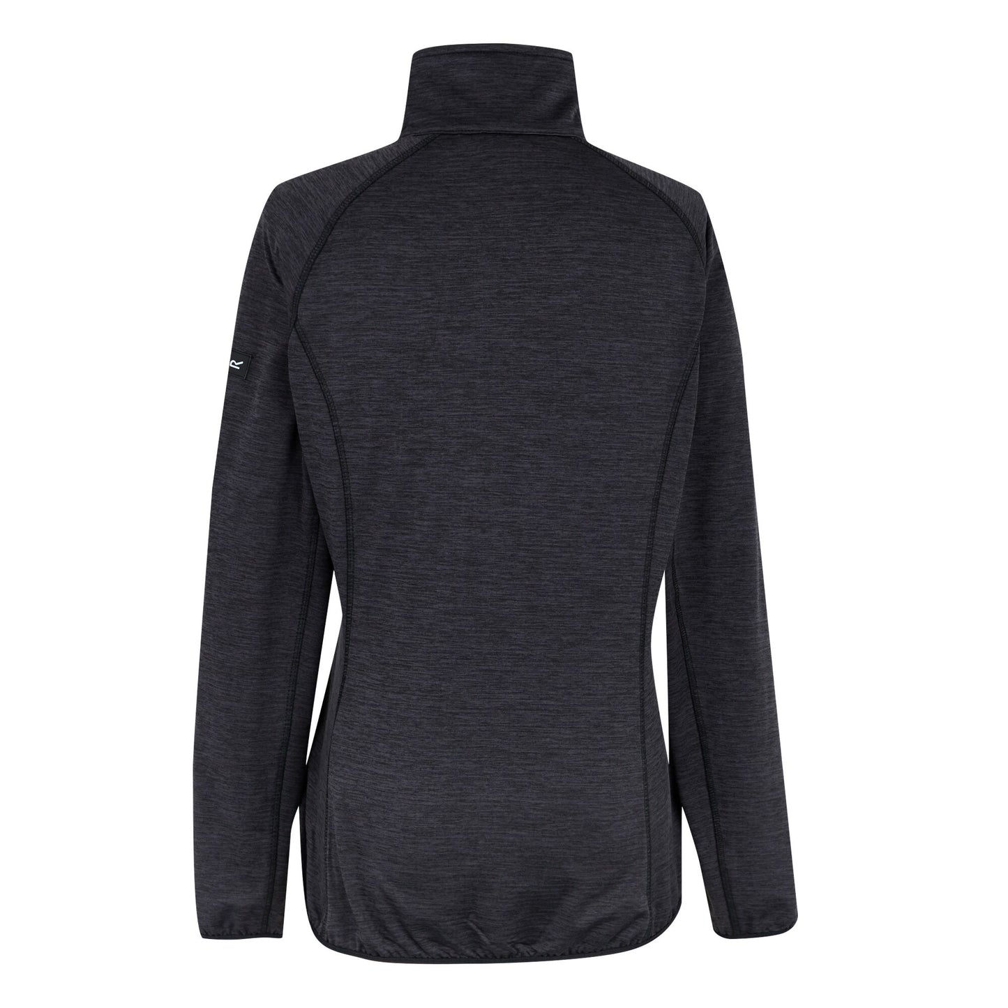 Black - Back - Regatta Womens-Ladies Harpten Full Zip Midlayer