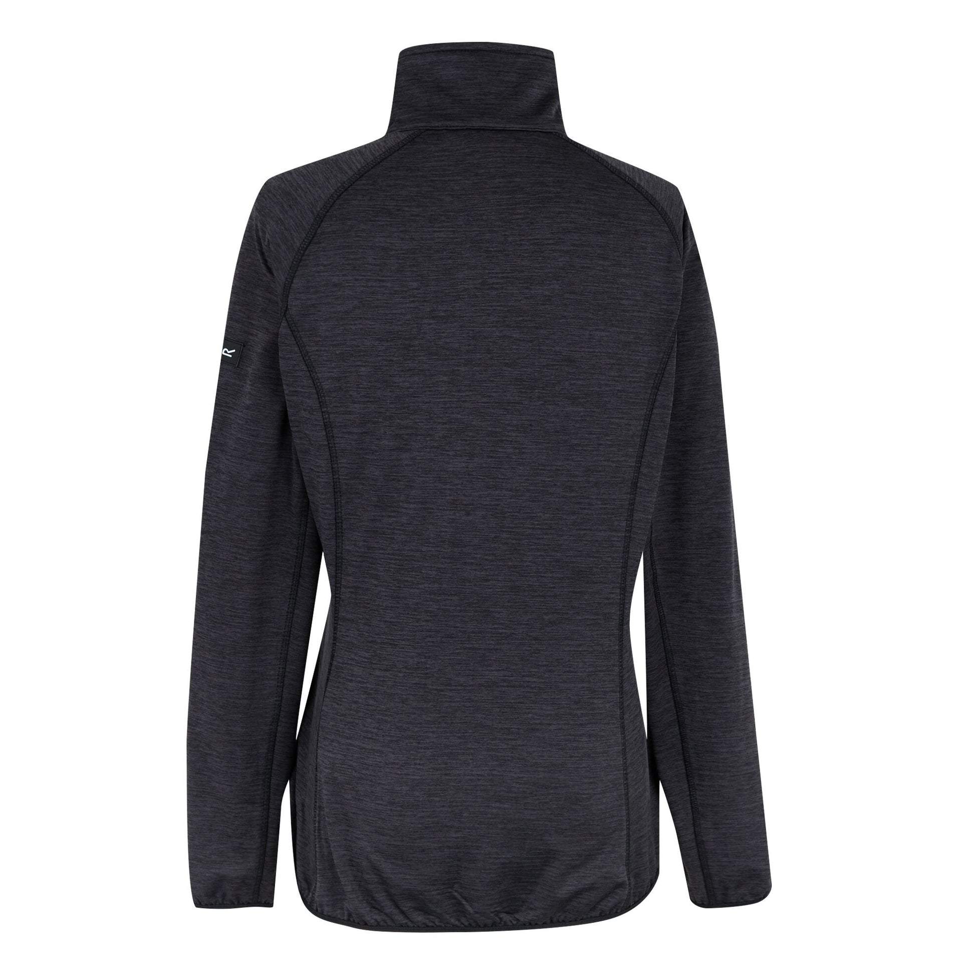 Black - Back - Regatta Womens-Ladies Harpten Full Zip Midlayer
