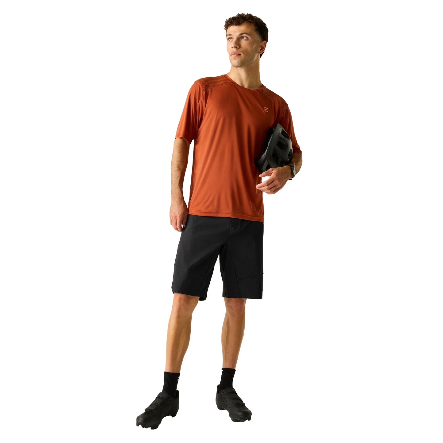 Black - Lifestyle - Dare 2B Mens Descent Cycling Shorts