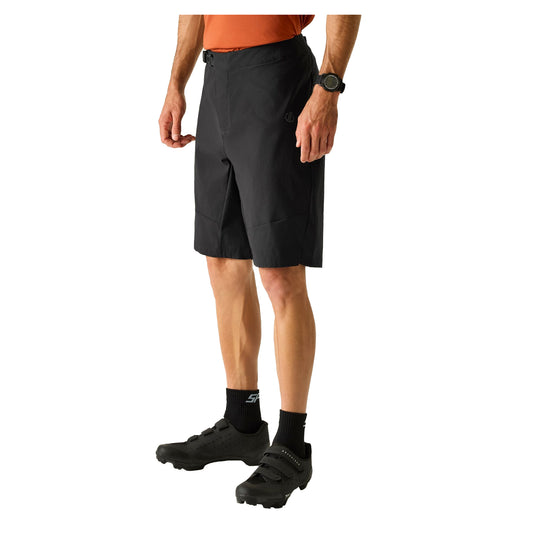 Black - Front - Dare 2B Mens Descent Cycling Shorts
