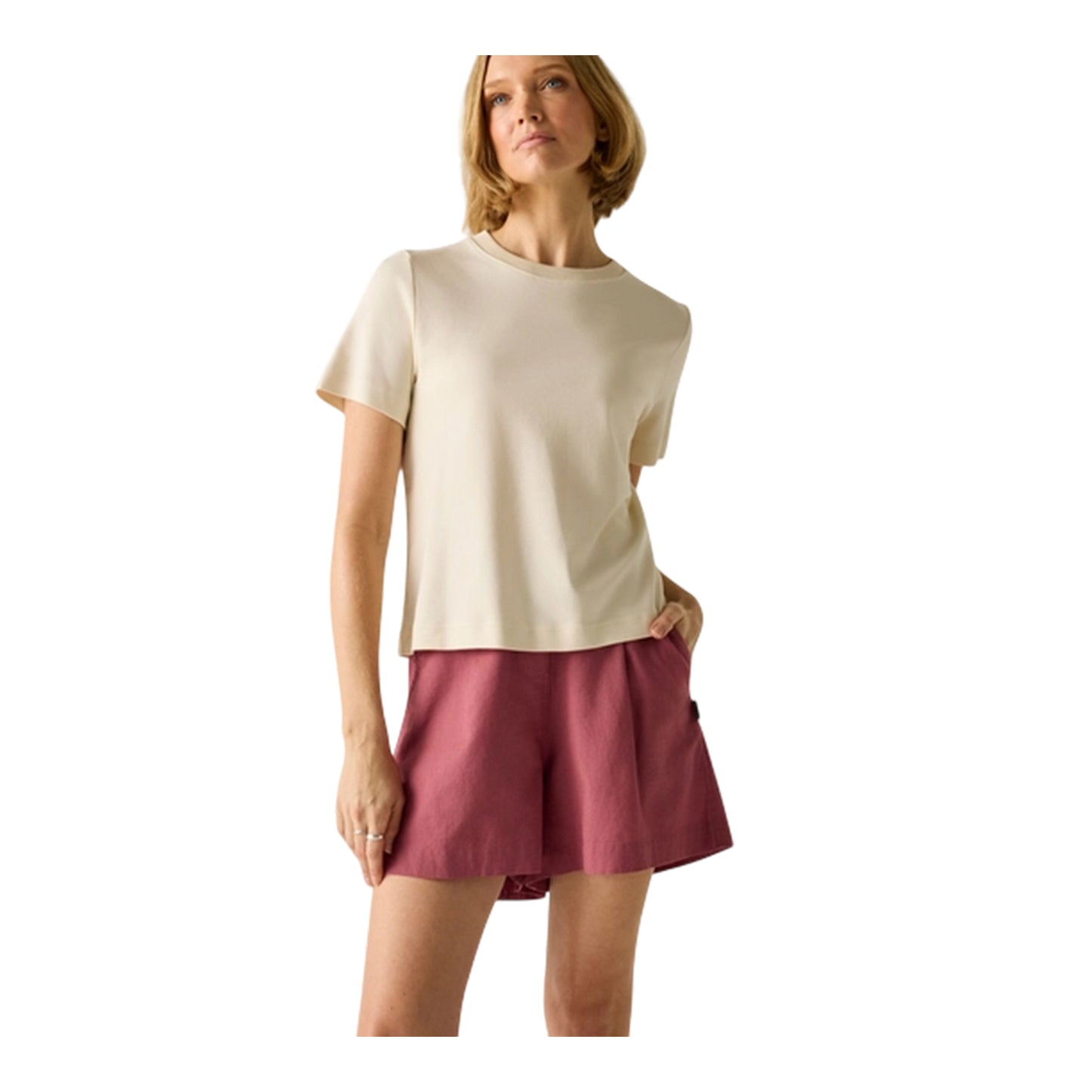 Slate Rose - Side - Regatta Womens-Ladies Sabelle Shorts