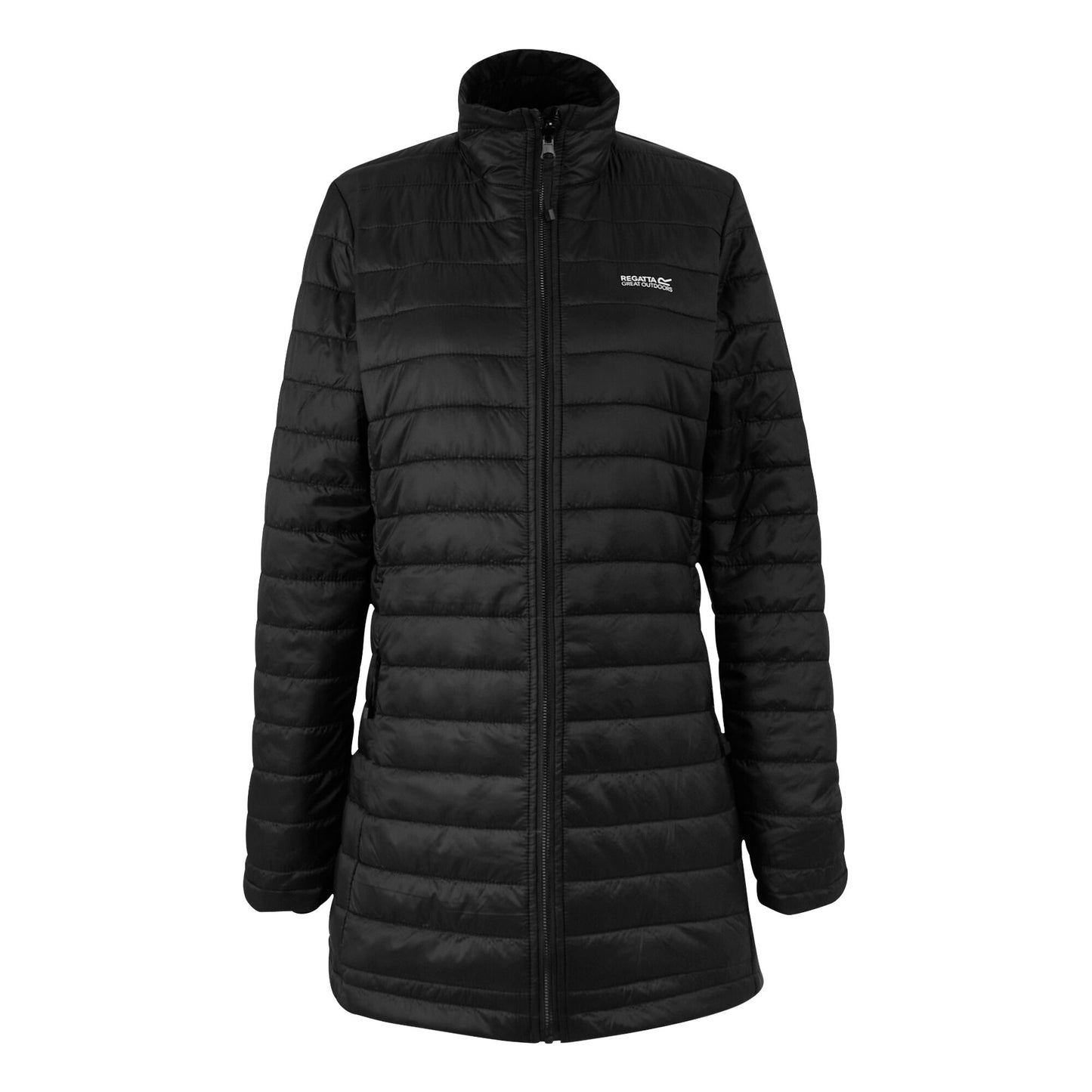 Black - Side - Regatta Womens-Ladies Denbury 3 in 1 Jacket