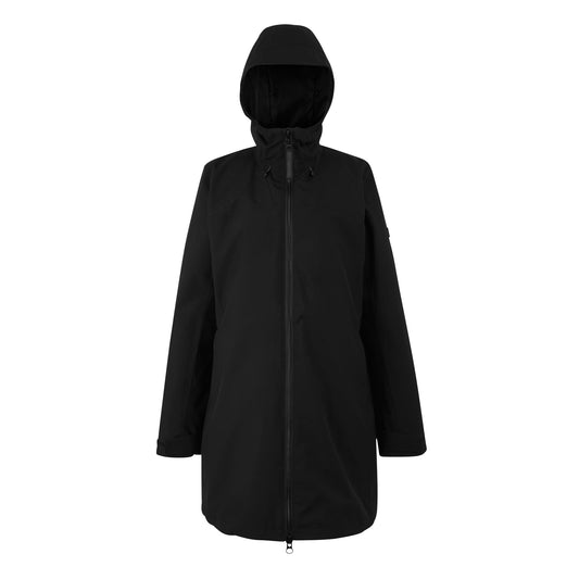 Black - Front - Regatta Womens-Ladies Denbury 3 in 1 Jacket