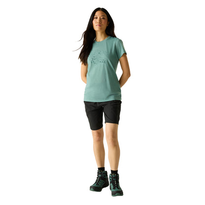 Ivy Moss - Pack Shot - Regatta Womens-Ladies Escade Protea T-Shirt