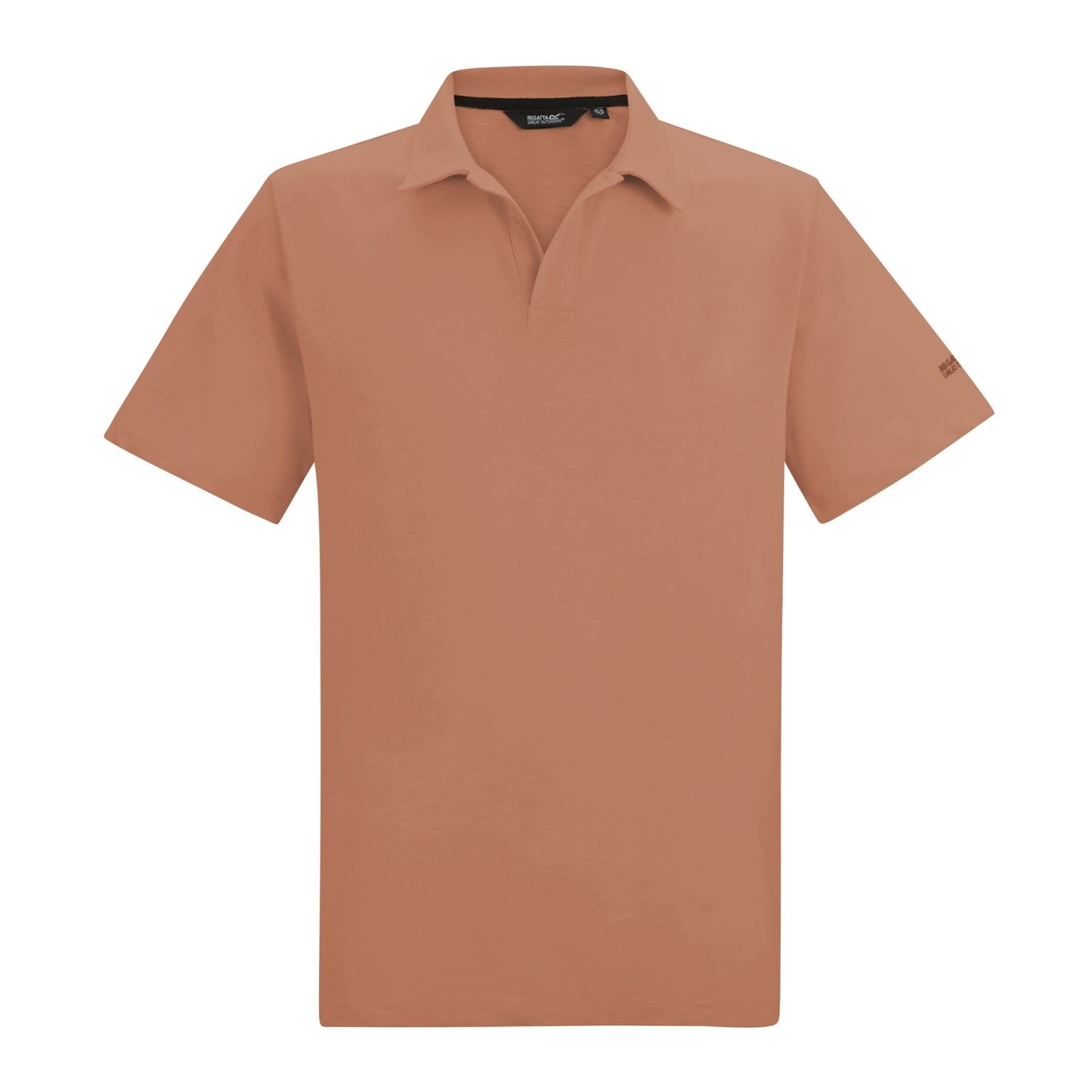 Italian Clay - Front - Regatta Mens Hadvo Polo Shirt