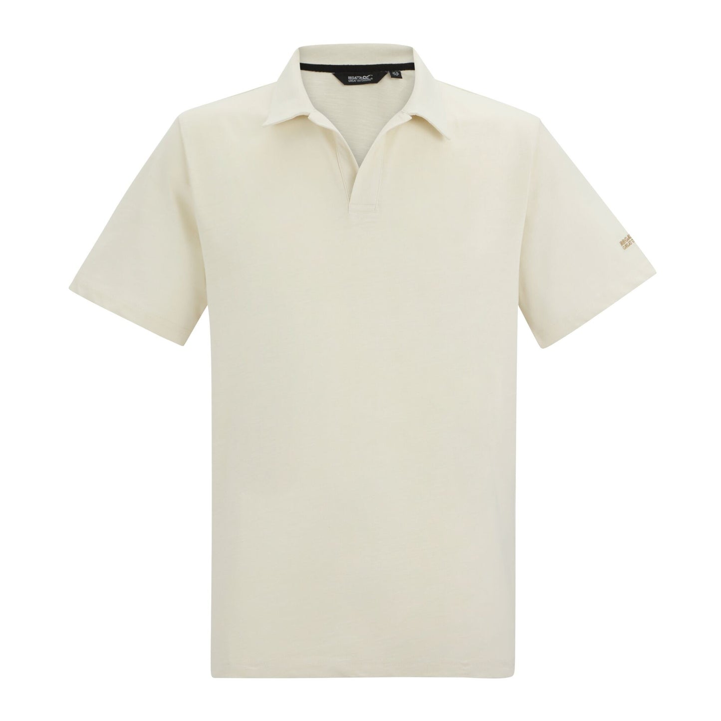 White Stone - Front - Regatta Mens Hadvo Polo Shirt