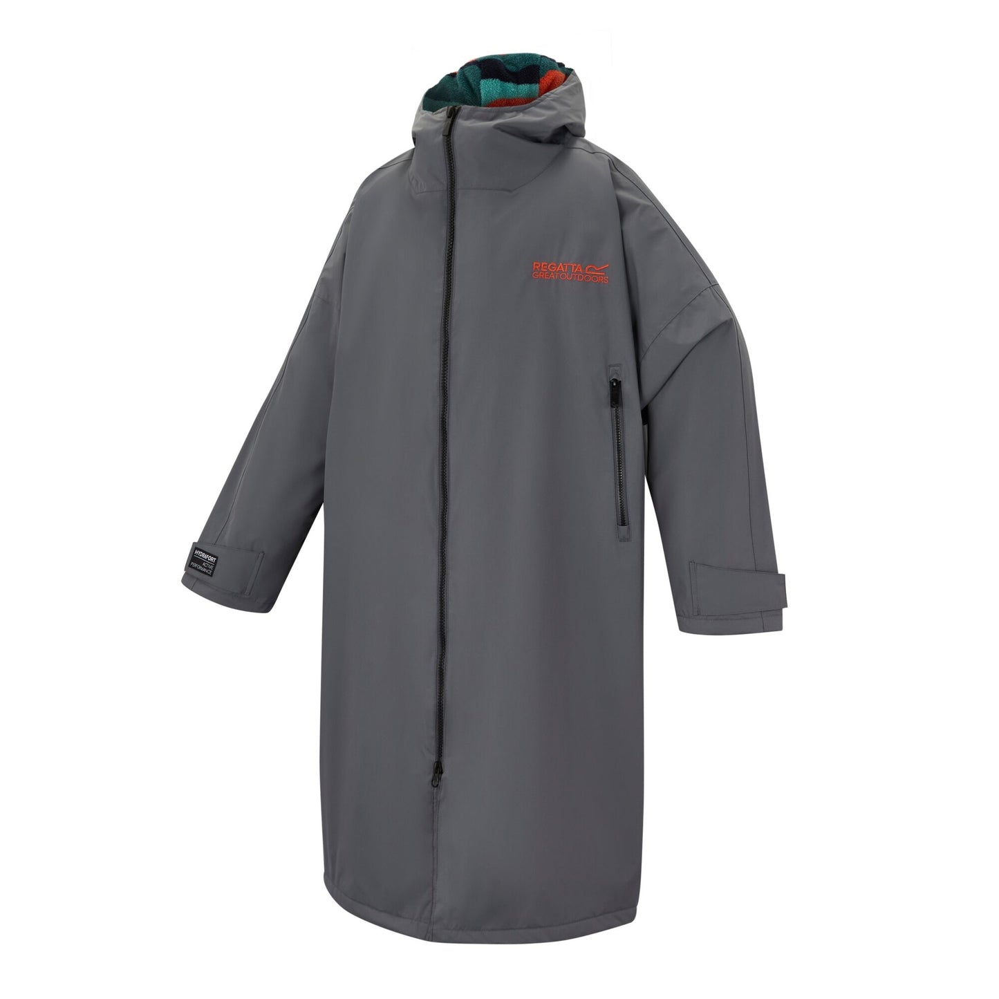 Dark Storm - Side - Regatta Unisex Adult Mountain Changing Robe