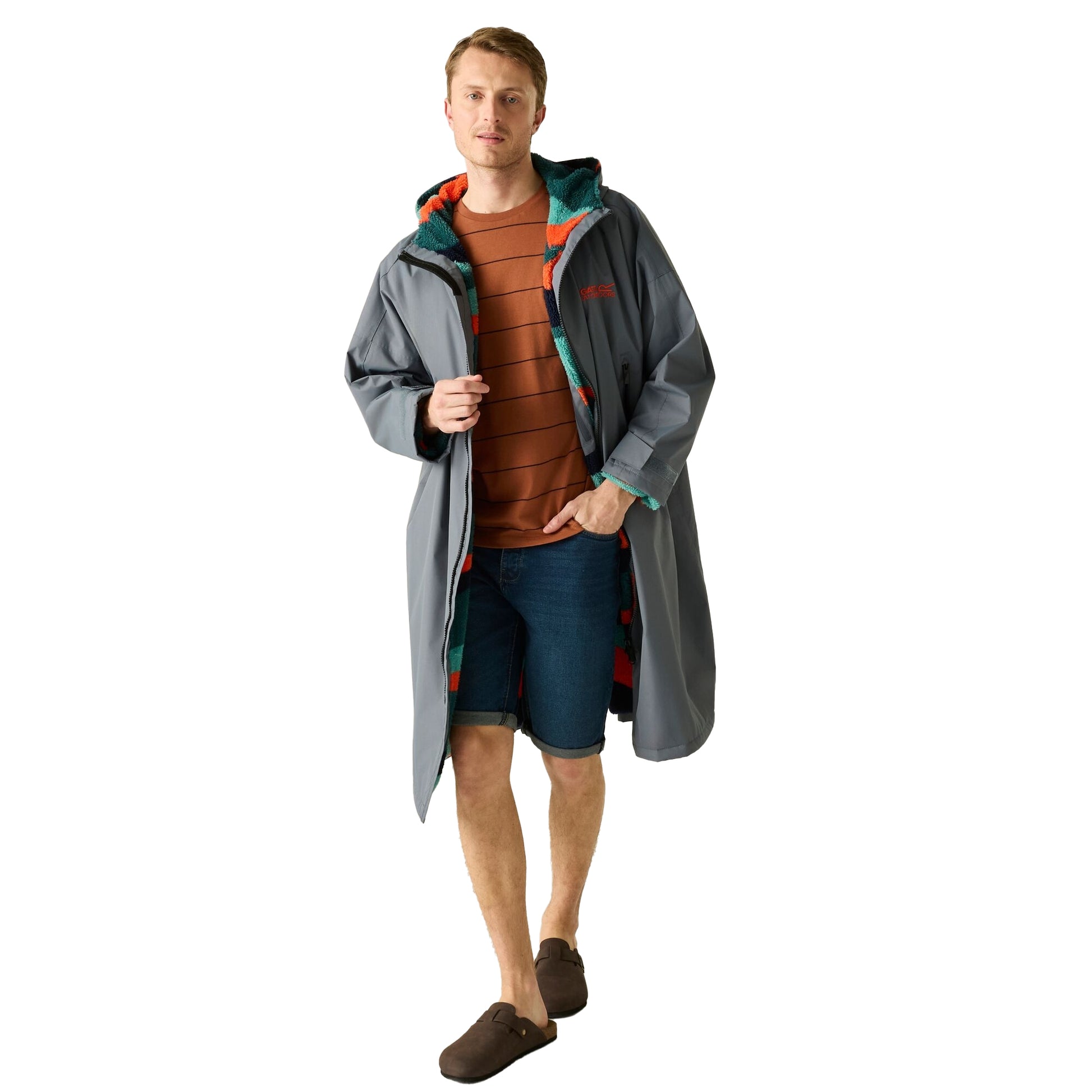 Dark Storm - Lifestyle - Regatta Unisex Adult Mountain Changing Robe