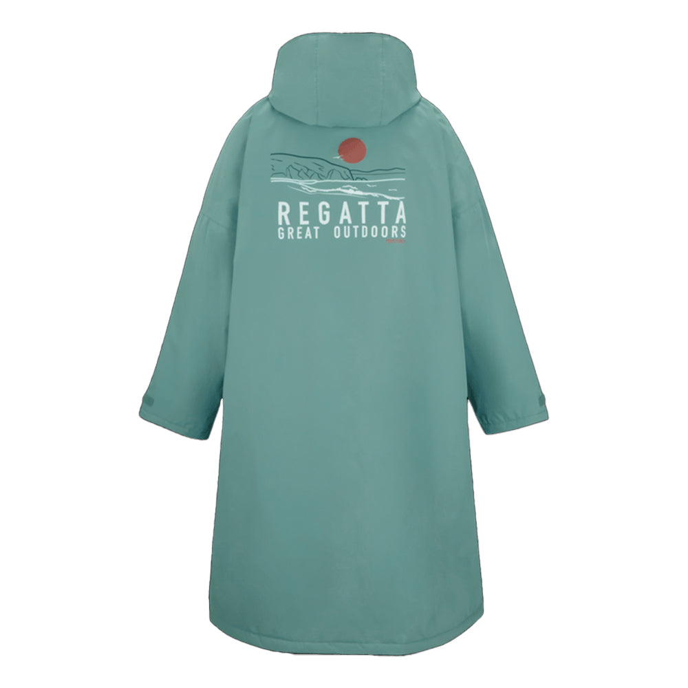 Ivy Moss - Back - Regatta Unisex Adult Waterproof Reversible Changing Robe