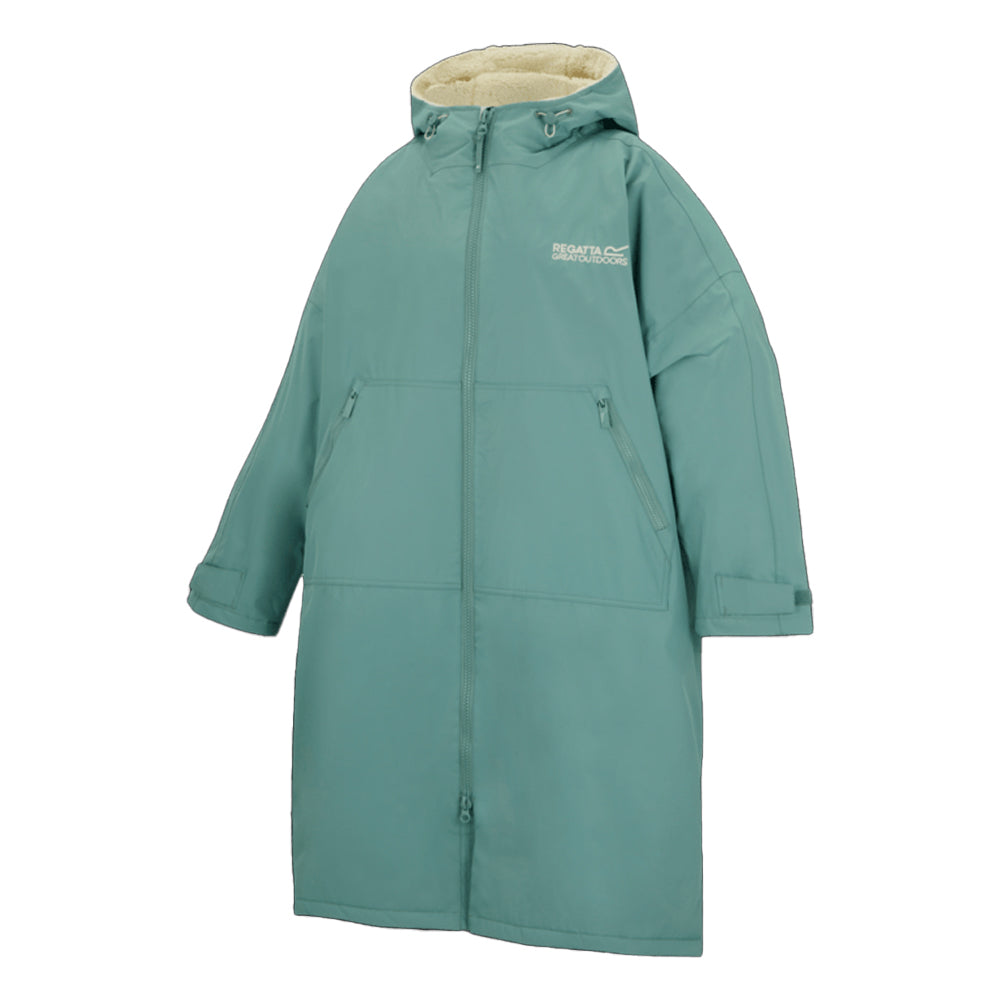 Ivy Moss - Side - Regatta Unisex Adult Waterproof Reversible Changing Robe